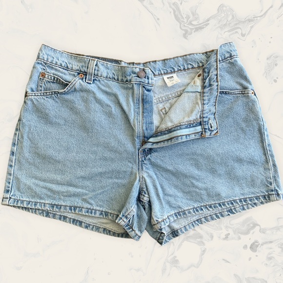 Levi’s | Vintage Levi’s orange tab jean shorts made in the USA - Picture 1 of 9